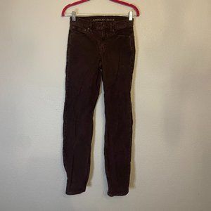 Brown Corduroy 90's Straight Jeans